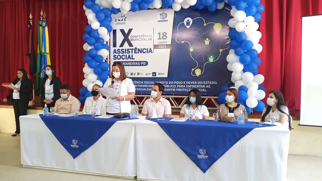 Realizada com sucesso a IX Conferência Municipal da Assistência Social em Bananeiras