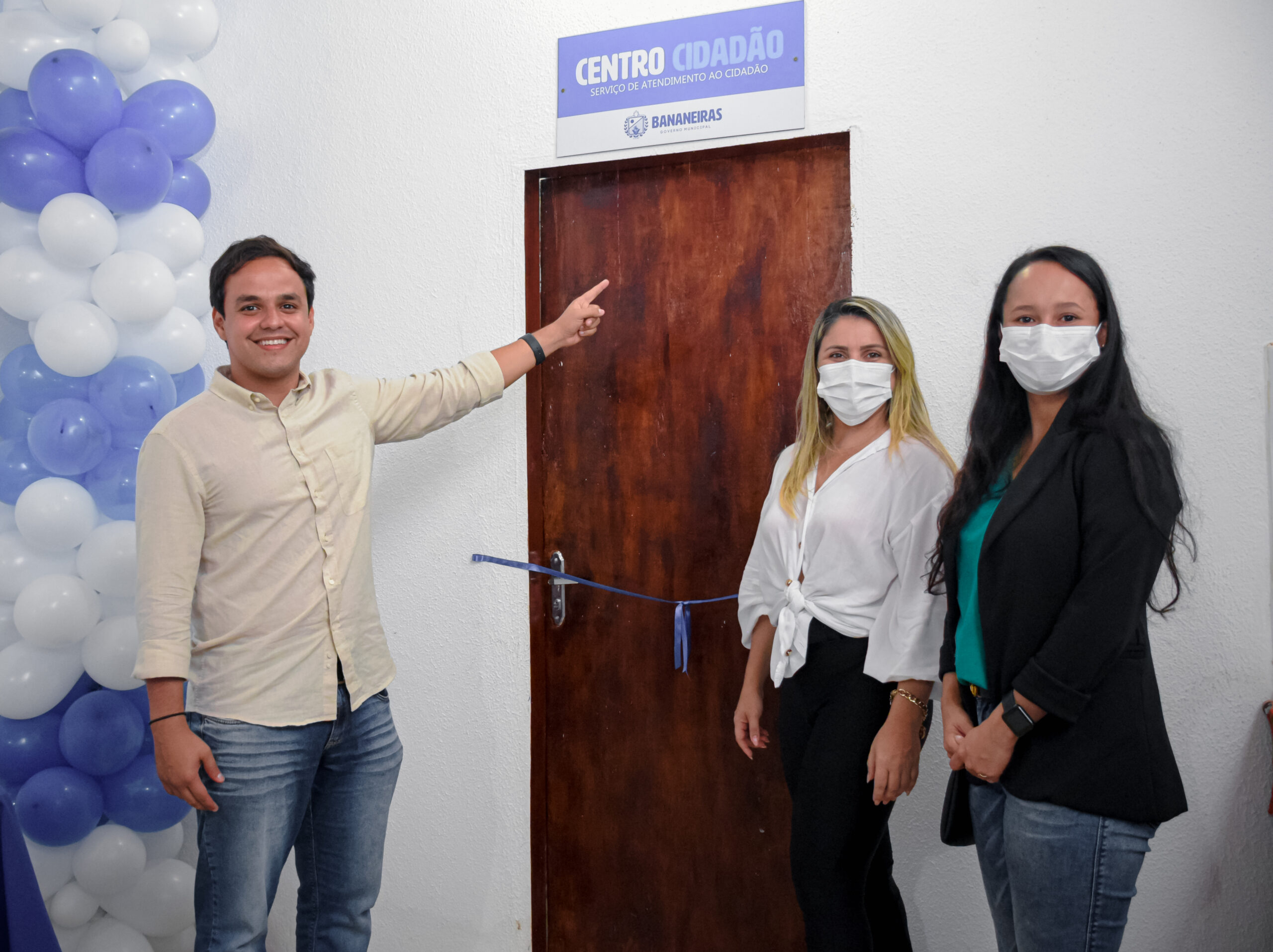 Prefeito Matheus Bezerra inaugurou Centro Cidadão em Bananeiras