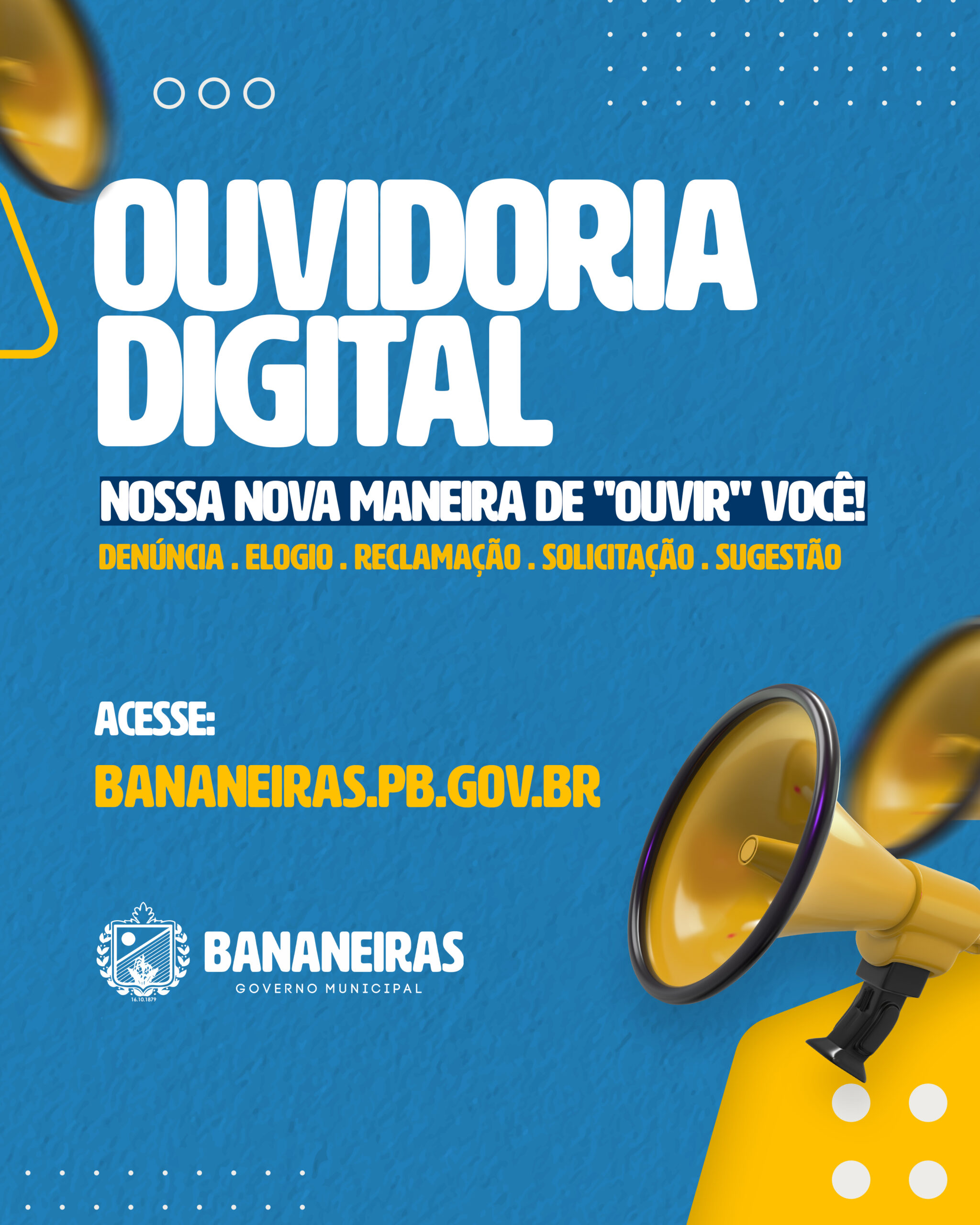 Prefeito Matheus Bezerra lançou a Ouvidoria Digital e Governo Municipal celebra mais transparência