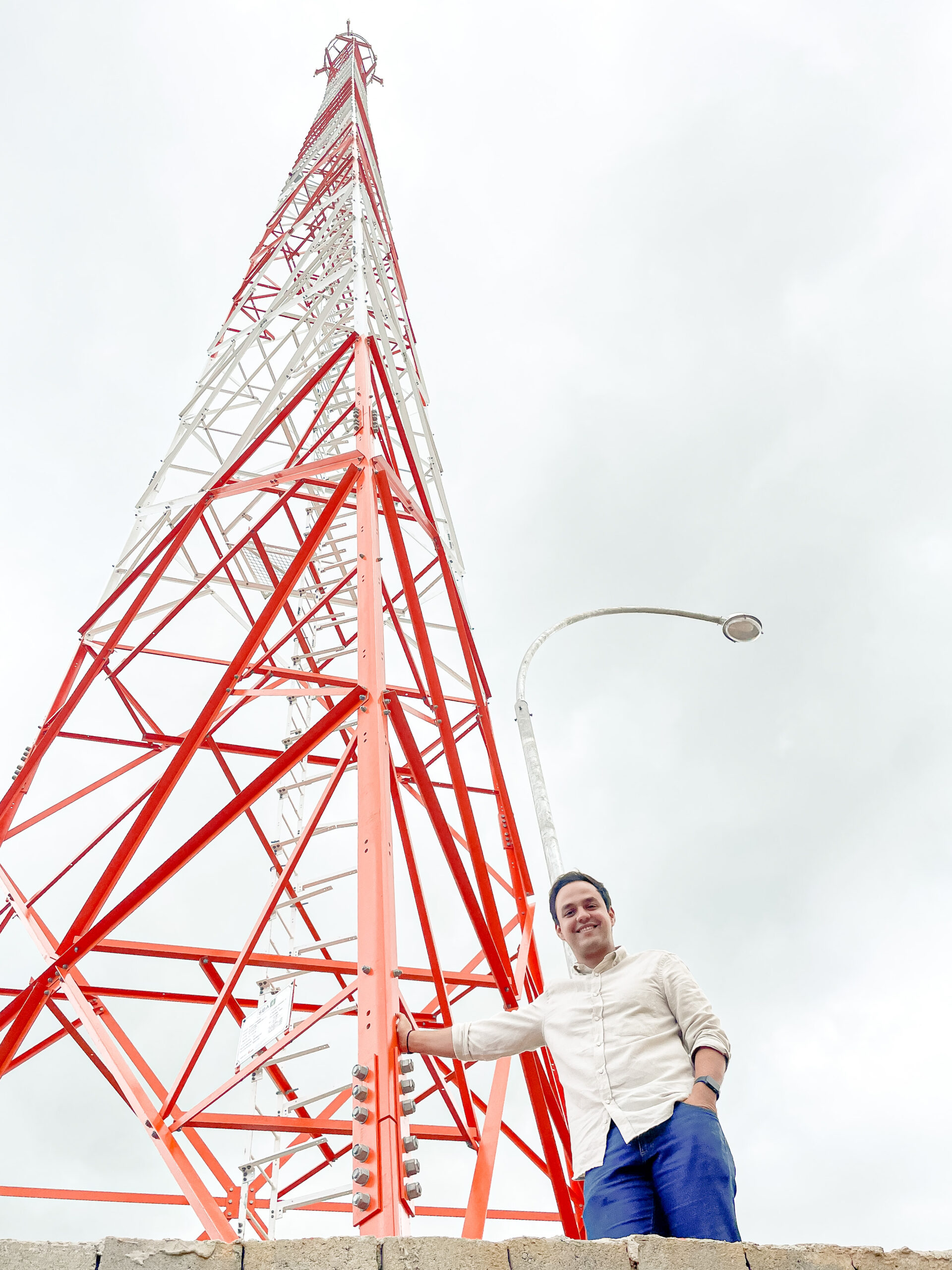 Prefeito Matheus Bezerra comemora instalação da torre da antena de telefonia em Maia e expectativa para a chegada do sinal 5G aumenta