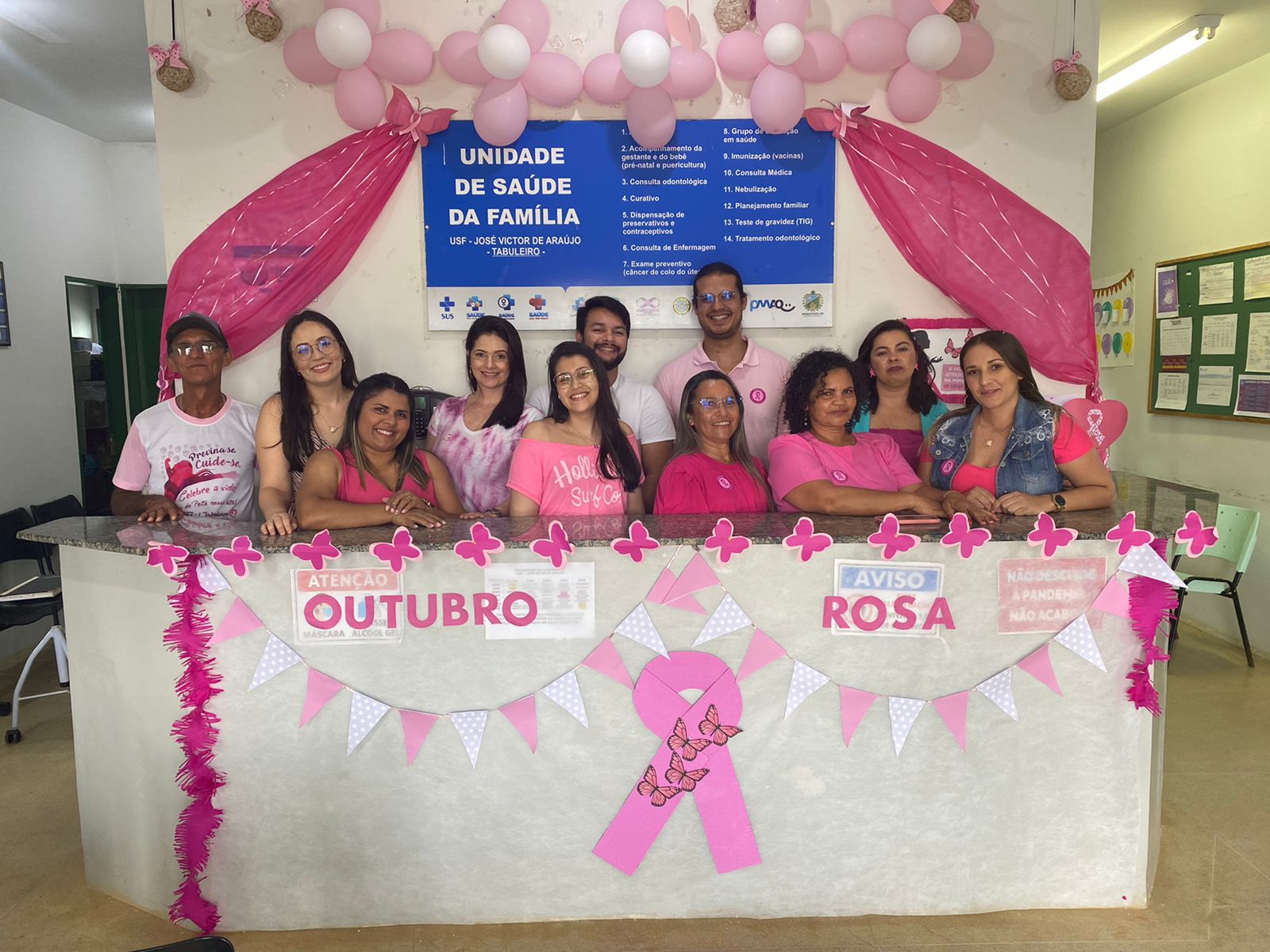 Unidades de Saúde do município encerram ciclo de palestras direcionadas ao Outubro Rosa