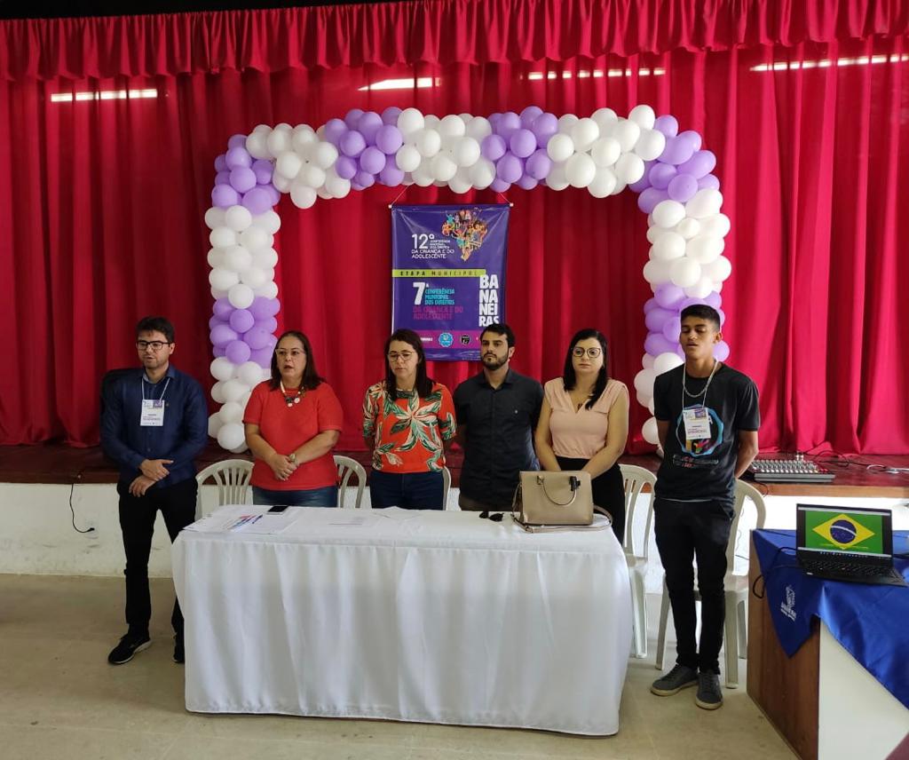 Etapa Municipal da Conferência dos Direitos da Criança e do Adolescente foi realizada em Bananeiras nesta quarta