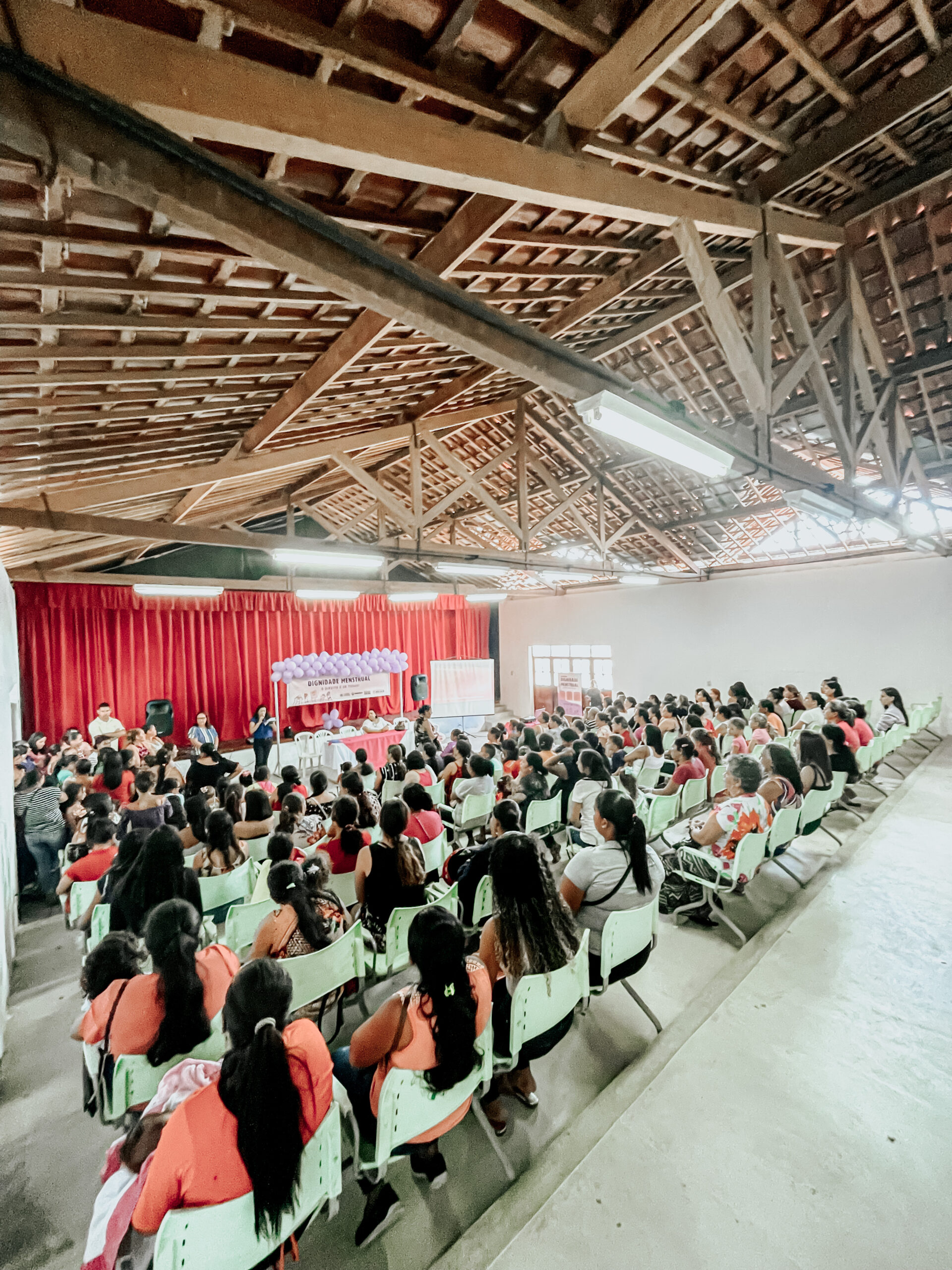 Programa Dignidade Menstrual é lançado em Bananeiras com recorde de participação na garantia de direitos