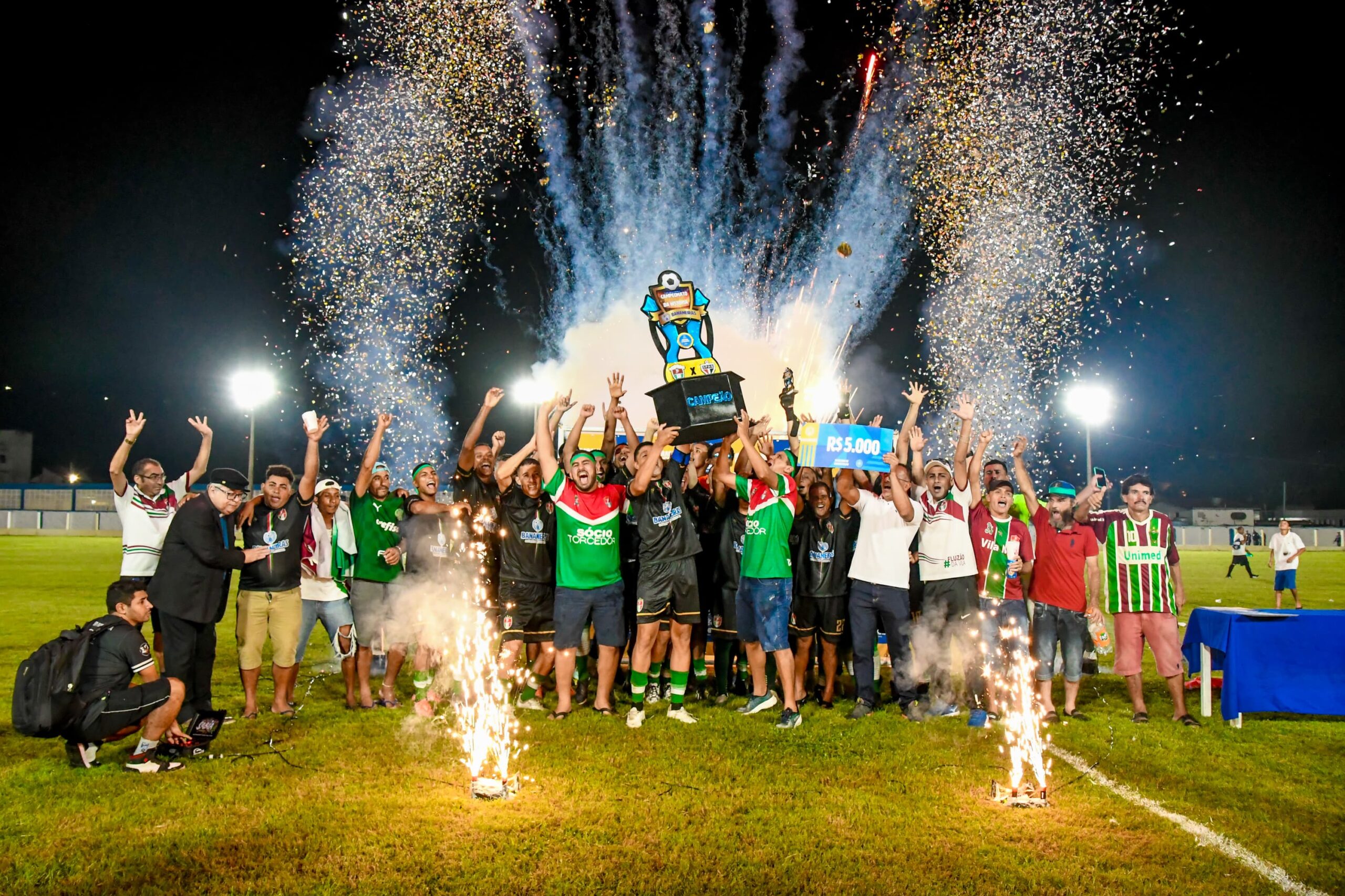 Fluminense de Vila Maia é o grande campeão do Maior Campeonato Municipal da História de Bananeiras